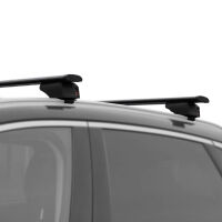 Dachträger passend für Hyundai i30 Kombi 2018 V2 115 cm Schwarz