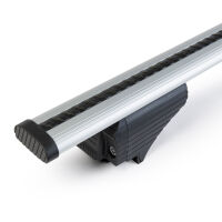 Dachträger passend für Mini Countryman 2010-2016 V2 geschlossene Dachreling 115 cm Silber