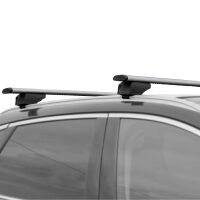 Dachträger passend für Mini Countryman 2010-2016 V2 geschlossene Dachreling 115 cm Silber