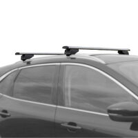 Dachträger passend für Mini Countryman 2010-2016 V2 geschlossene Dachreling 115 cm Silber