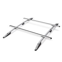 Dachträger passend für Mercedes GLK ab 2008-2015 offene Dachreling 140 cm Silber