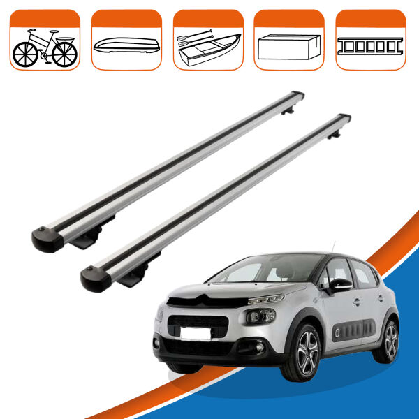 Dachtrger fr CITROEN CACTUS ab Bj. 2014 V1 in Silber
