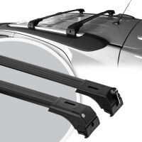 Dachträger passend für AUDI A4 AVANT ab Baujahr 2008-2015 V2 in schwarz