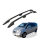 Dachreling passend für Mercedes Benz Viano L1 Baujahr ab 2003–2014 Schwarz