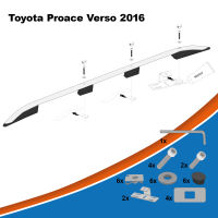Dachreling passend für Toyota Proace Verso L3 Flügeltüren ab 2016 (Grau) mit ABE