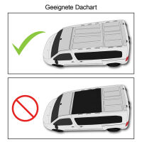 Dachreling passend für Toyota Proace Verso L3 Flügeltüren ab 2016 (Grau) mit ABE
