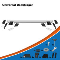 Dachträger passend für Citroën C3 I A8/A31 5-türer Baujahr 2002-2009 V3 in silber (Montage am Türrahmen)