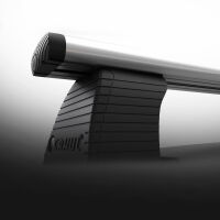 Dachträger passend für Ford Mondeo IV 5-türer Baujahr ab 2014 V3 in silber (Montage am Türrahmen)