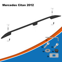 Dachreling passend für Mercedes Benz Citan L2 Baujahr ab 2012 Schwarz mit TÜV und ABE