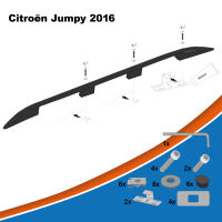 Dachreling passend für Citroen Jumpy L2 Baujahr ab 2016 Schwarz mit TÜV und ABE