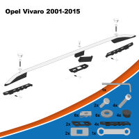 Dachreling passend für Opel Vivaro L1 Baujahr ab 2001-2015 Aluminium mit TÜV und ABE